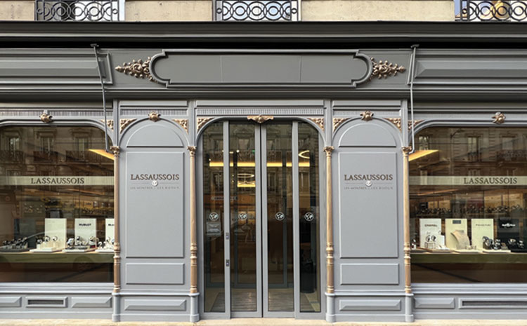 Boutique Lassaussois les Montres - Les Bijoux, rue de Rennes à Paris