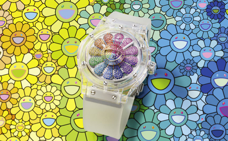 La nouvelle Hublot Classic Fusion Takashi Murakami Sapphire Rainbow