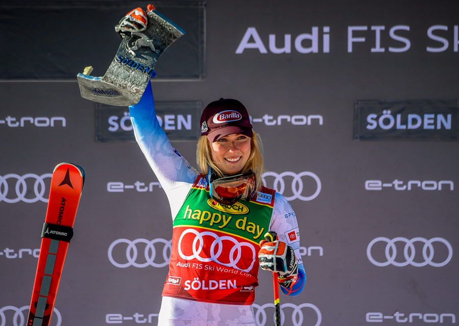 Longines et le ski, Mikaela Shiffrin ambassadrice Longines