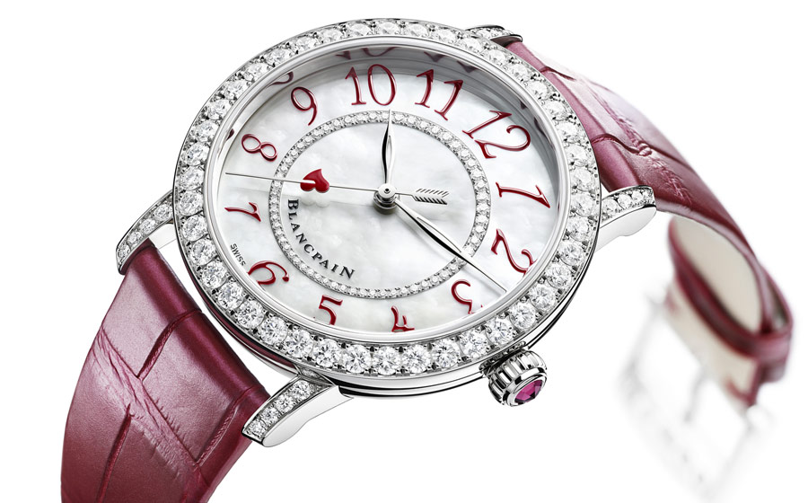 La montre Blancpain Ladybird Saint-Valentin 
