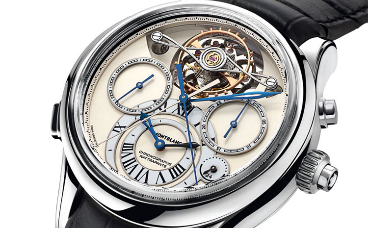 Montblanc Collection Villeret 1858 ExoTourbillon à Rattrapante.