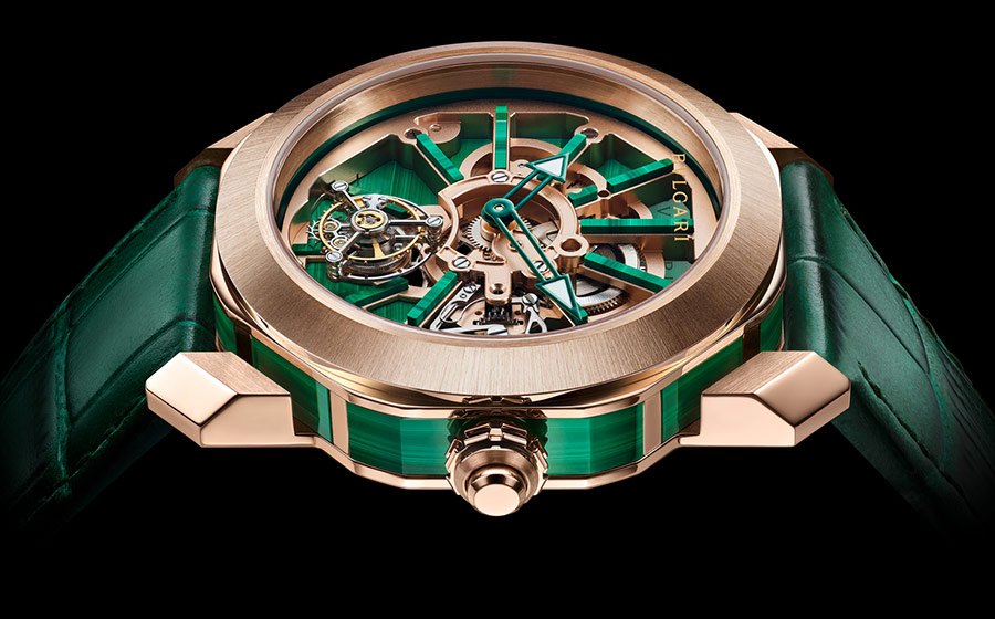 Bvlgari Octo Roma Naturalia Malachite