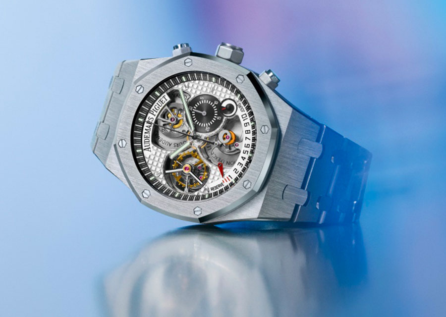 Une grande complication Royal Oak Audemars Piguet de 2000.