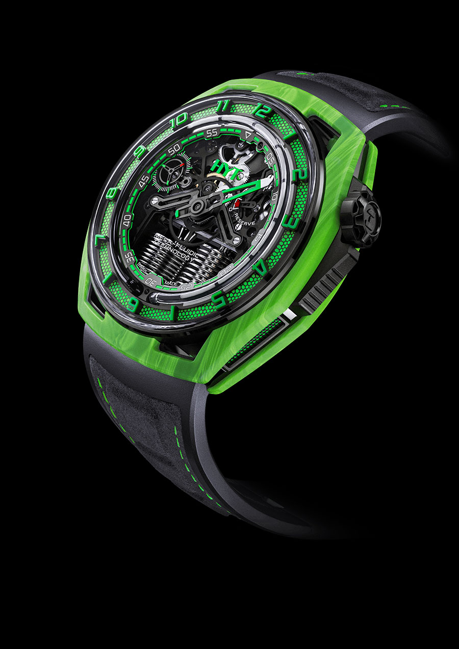 Hastroid version Green Laser : un calibre de haute horlogerie fiabilisé et optimisé.