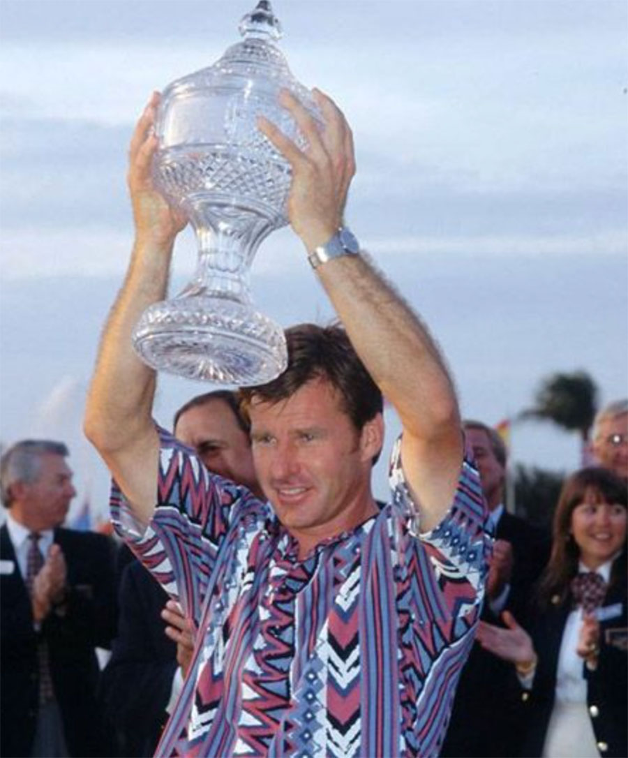 Avec Nick Faldo, Audemars Piguet entame une grande histoire d'amour avec le golf.