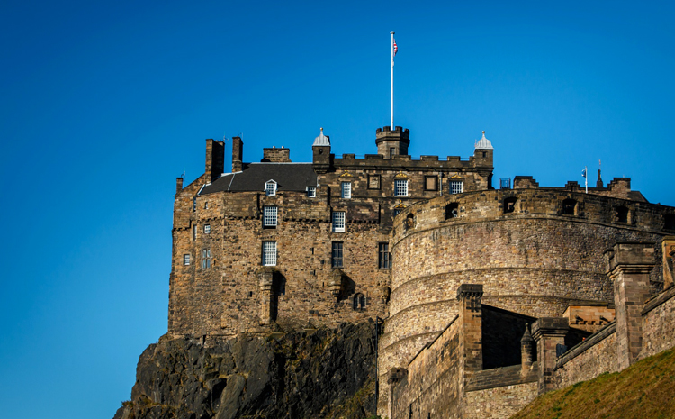 Le château d'Edimbourg