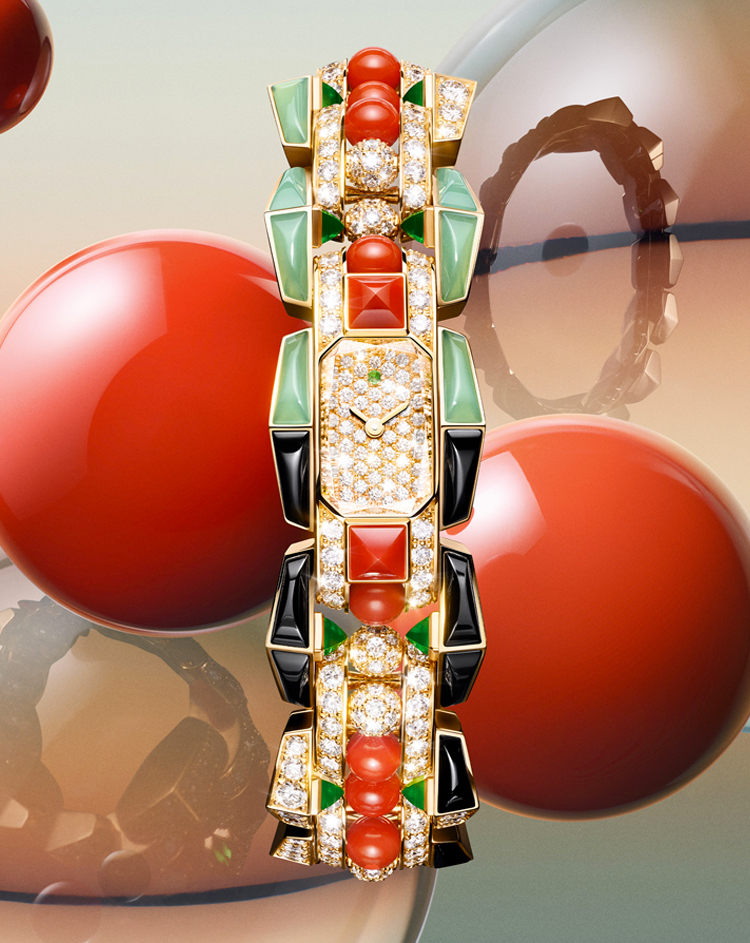 Les cinq déclinaisons de la Montre Clash [Un]limited de Cartier.