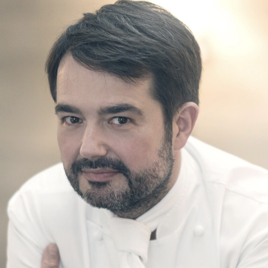 Portrait de chef cuisinier - Jean-François Piège