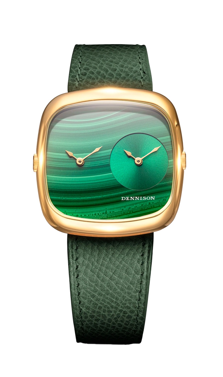 Dennison Malachite & Green Sunray In Gold