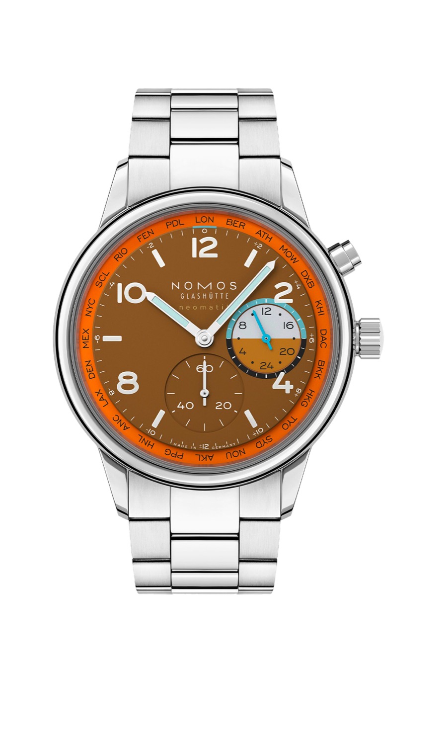 Nomos Glashütte Club Sport neomatik mondial Canyon