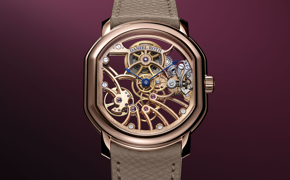 Extra Plat Or Rose Squelette