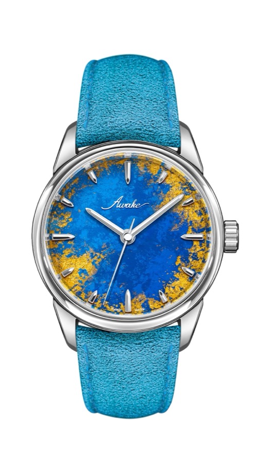 Awake – Son Mài - Frosted Leaf « Royal Blue »