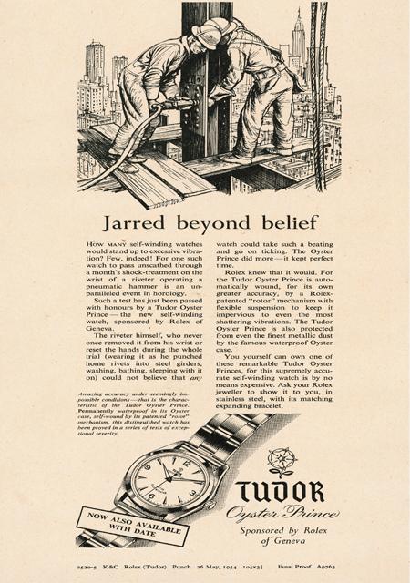 Publicité TUDOR - 1954