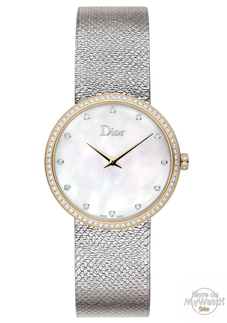 LA D DE DIOR SATINE OR ET ACIER