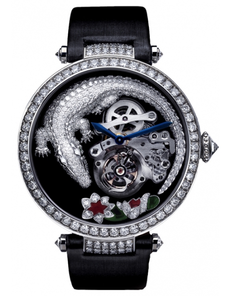 Montre Tourbillon et Crocodile