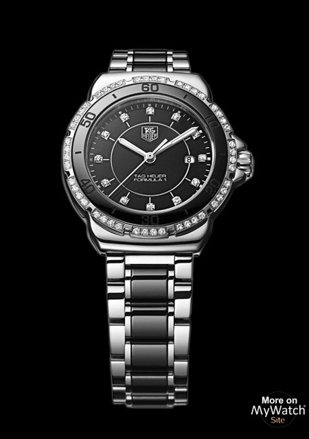 FORMULA 1 Lady Steel & Ceramic Diamond