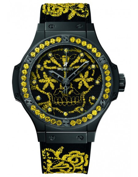 Big Bang Broderie Sugar Skull Fluo