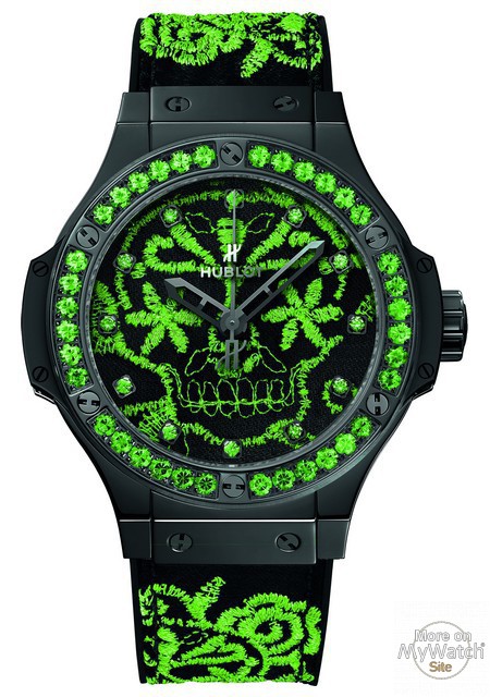 Big Bang Broderie Sugar Skull Fluo