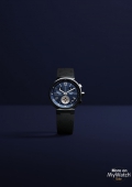 TAMBOUR MOON STAR BLUE CHRONOGRAPHE