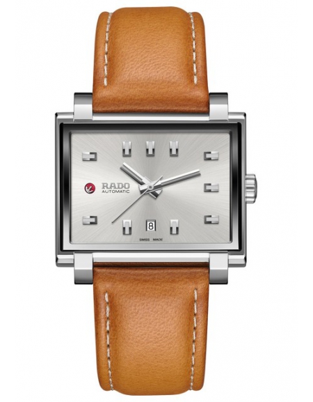 Rado Tradition 1965 cadran blanc bracelet orange