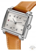 Rado Tradition 1965 cadran blanc bracelet orange