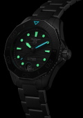 Aquaracer Professional 300 Acier Céramique Noir Cadran Noir