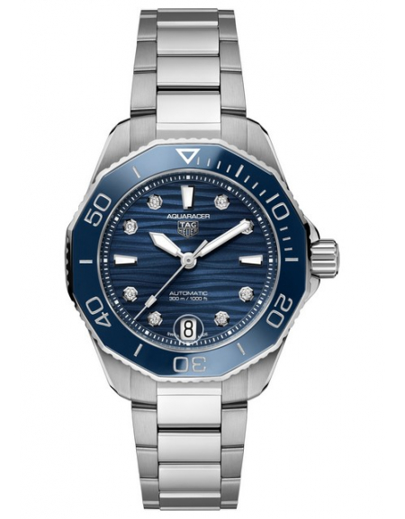 Aquaracer Professional 300 Acier Céramique Bleu Cadran Bleu