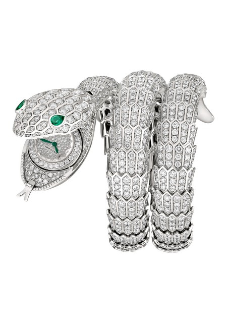 Serpenti Misteriosi Montres À Secret De Haute Joaillerie