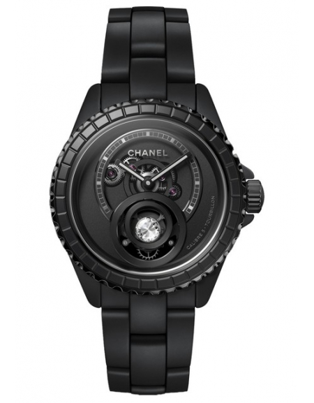 Montre J12 Tourbillon Diamant Calibre 5