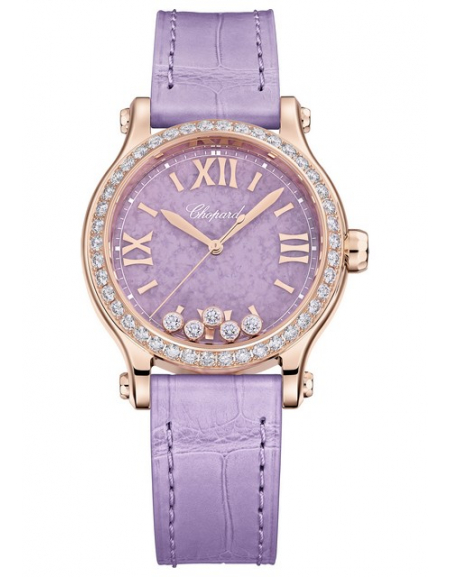 Happy Sport Edition Limitée de 25 Pièces en Or Ethique Rose 18 carats