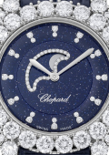 L’Heure du Diamant Moonphase en Or Éthique Blanc 18 Carats