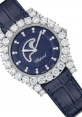 L’Heure du Diamant Moonphase en Or Éthique Blanc 18 Carats