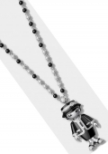 Montre Sautoir Coco Tailleur Noir