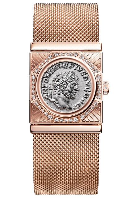 Montre à Secrets Maglia Milanese Monete