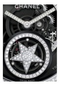 J12 Tourbillon Volant Squelette Diamants Baguette