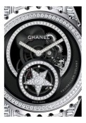 J12 Tourbillon Volant Squelette Diamants Baguette