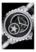 J12 Tourbillon Volant Squelette Diamants Baguette